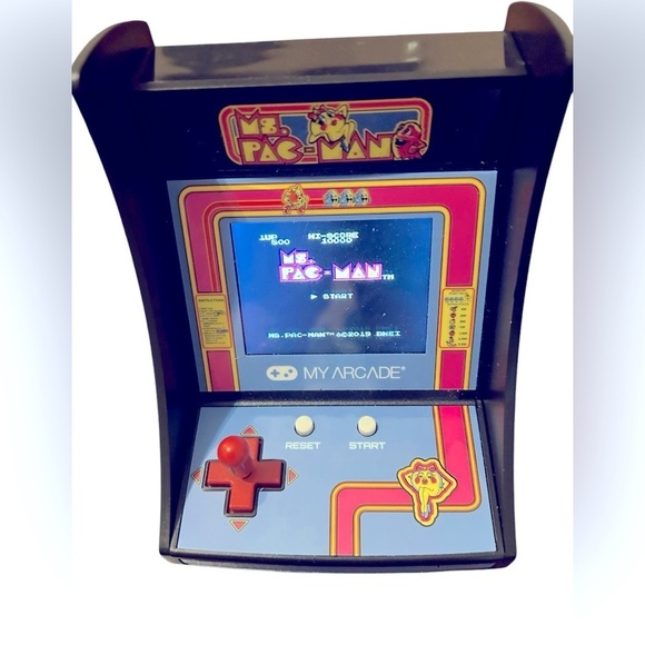 My Arcade Ms. Pac-Man Micro Player Pro 6.75" Mini Arcade Machine Video G… - Picture 7 of 7